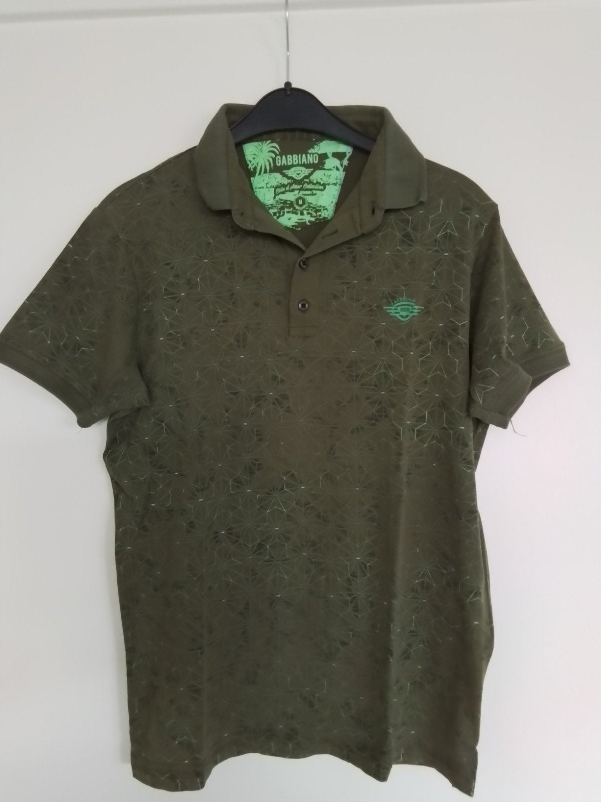 shirt, poloshirt Gabbiano mt M, Ophalen of Verzenden, Zo goed als nieuw, Groen, Gabbiano