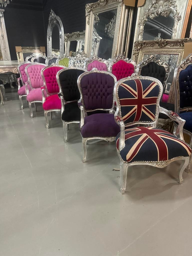 Barok Stoel - Diverse Kleuren en Stijlen, Huis en Inrichting, Overige kleuren, Nieuw, Ophalen of Verzenden, Eén