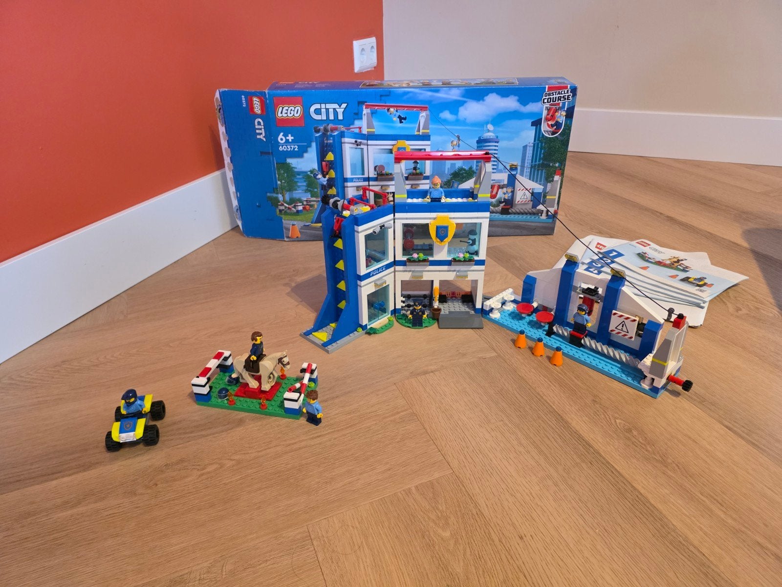 LEGO City Politiebureau Training 60372, Ophalen of Verzenden, Zo goed als nieuw, Overige merken