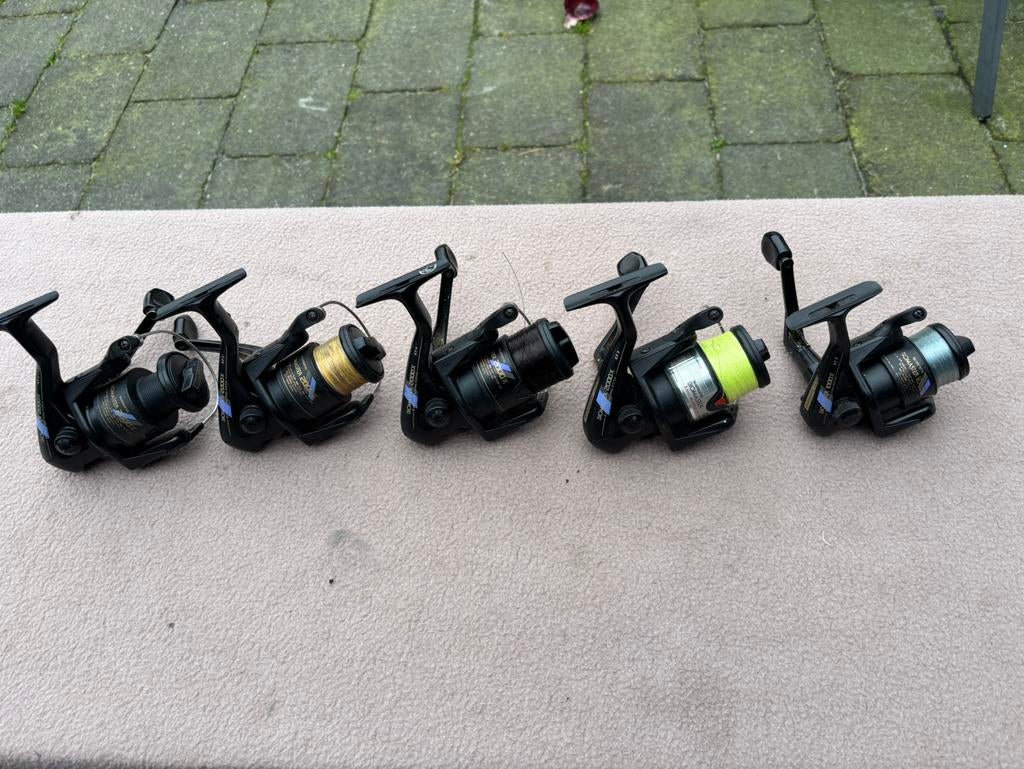 Shimano biomaster 1000x / 2000x molen / spinmolen, Ophalen of Verzenden, Gebruikt, Molen
