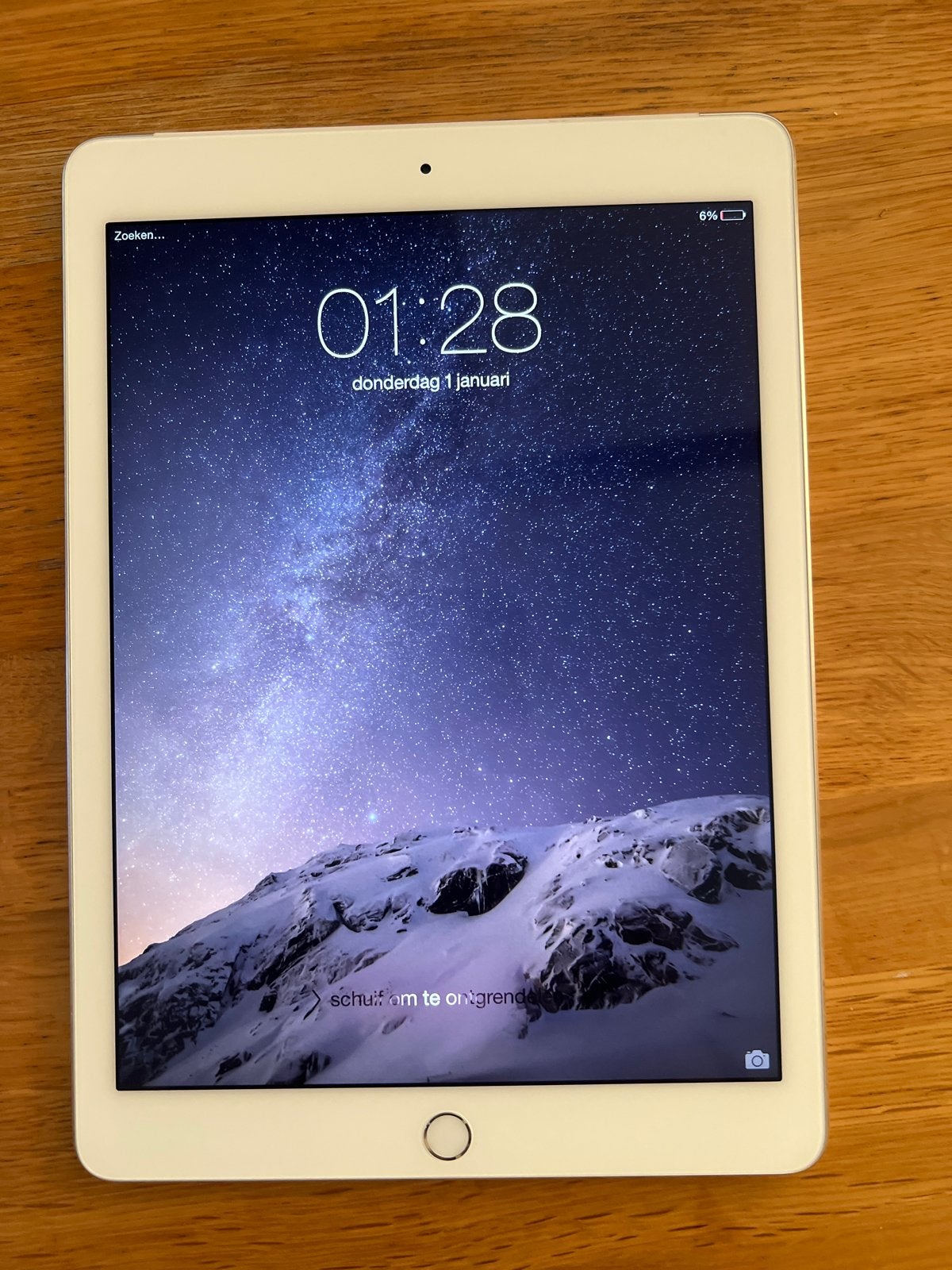 Apple iPad Air 2 16GB Wi-Fi Zilver, Gebruikt, Apple iPad Air, 16 GB, Wi-Fi