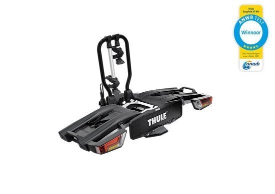 TE KOOP GEVRAAGD !!  Fietsdrager Thule EasyFold XT 2, Ophalen, Gebruikt, 2 fietsen, Trekhaakdrager