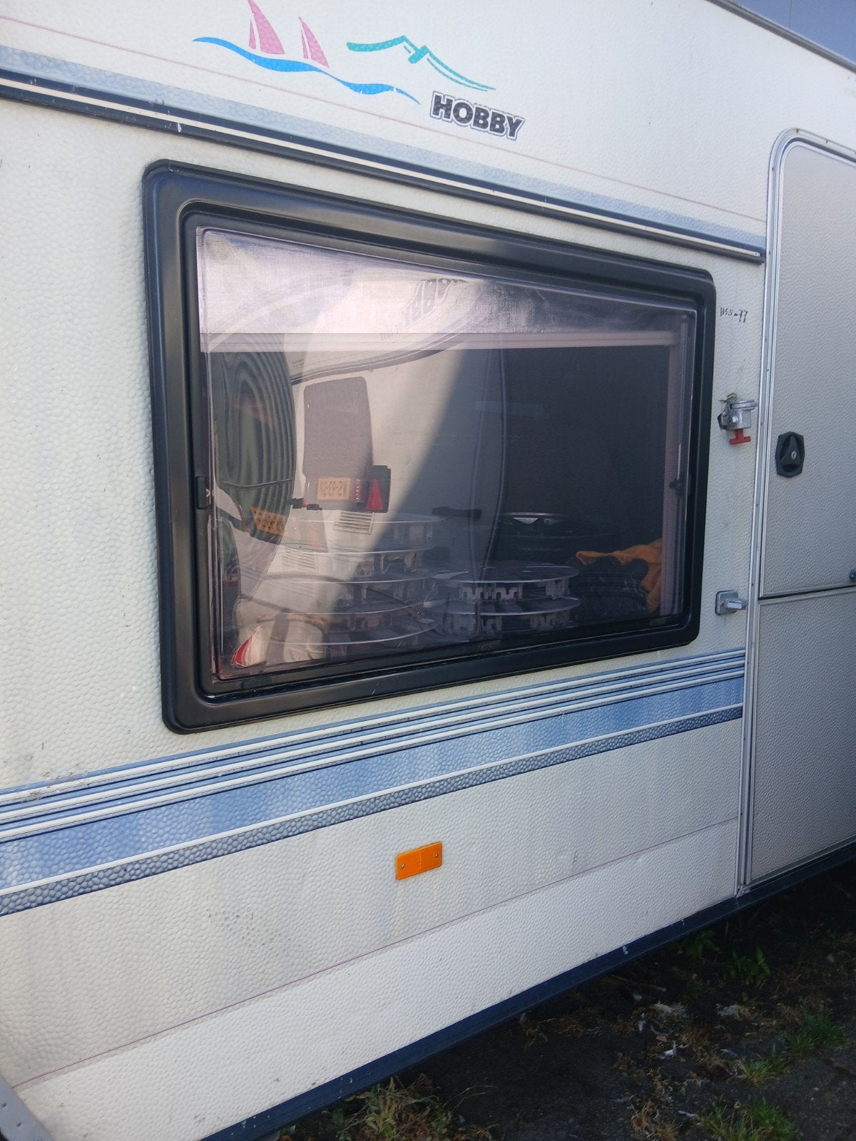 HOBBY RAMEN BINNEN GEBRUIKTE IN NIEUWSTAAT ZIE LIJST, Caravans en Kamperen, Caravan accessoires, Ophalen, Gebruikt, ., Hobby