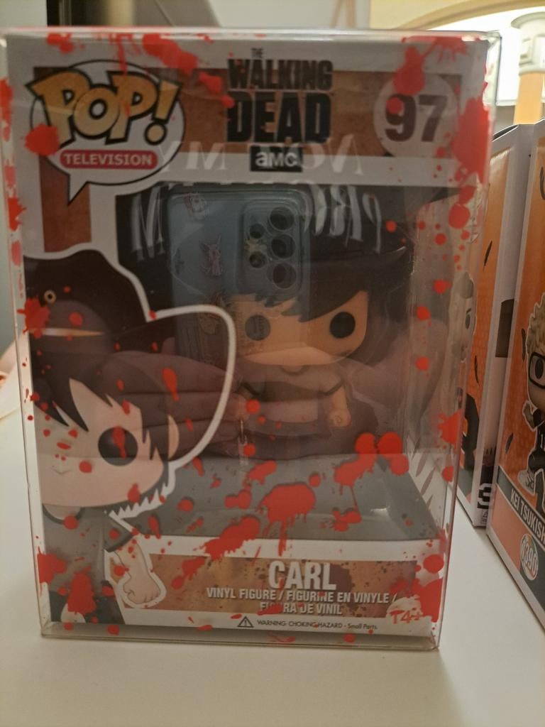 Funko Pop! The Walking Dead Carl #97, Ophalen of Verzenden, Zo goed als nieuw