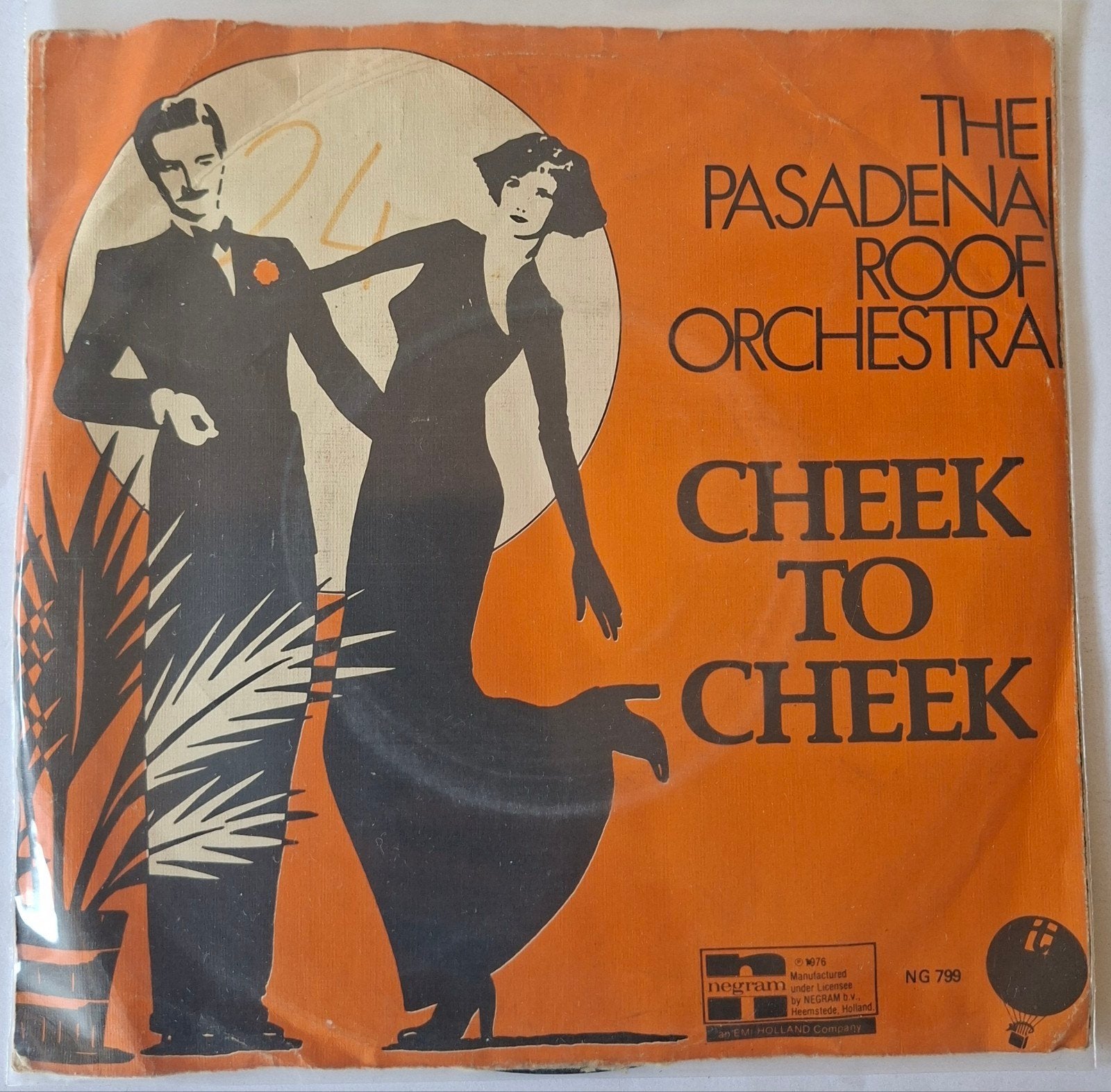 The Pasadena Roof Orchestra    Singing in the rain, Ophalen of Verzenden, Gebruikt, 7 inch, Pop