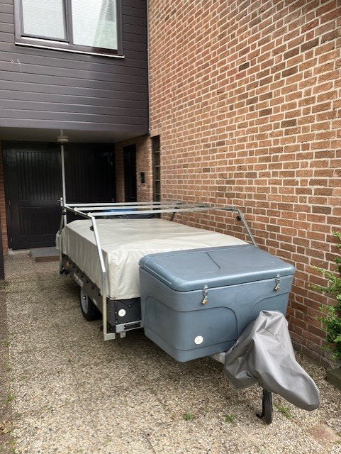 Vouwwagen Cabanon Malawi 2.0 Royale Deluxe nieuwe wagentent, Caravans en Kamperen, Vouwwagens, Ophalen, Meerkleurig, Tot en met 2