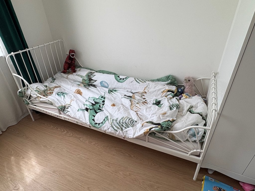 IKEA meegroei bed, Gebruikt, 70 tot 85 cm, 180 cm of meer, Ophalen