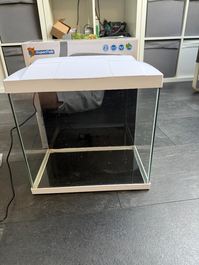 Superfish Start 30 Tropical Kit, Ophalen, Zo goed als nieuw, Leeg aquarium, Superfish
