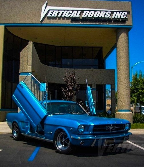 Lambo-deur scharnierenset 65/66er Ford Mustang (nieuw), Auto-onderdelen, Nieuw, Ophalen of Verzenden, Overige automerken, Voor