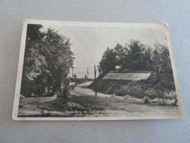 Beek 1950 Panorama Sterrenberg, Ophalen of Verzenden, 1940 tot 1960, Gelopen, Gelderland