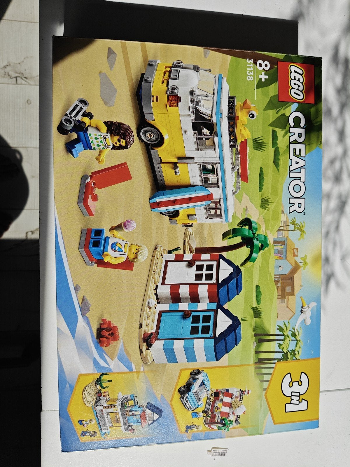 LEGO Creator 3in1 Strandhuis met Surfbus (31138), Ophalen of Verzenden, Zo goed als nieuw