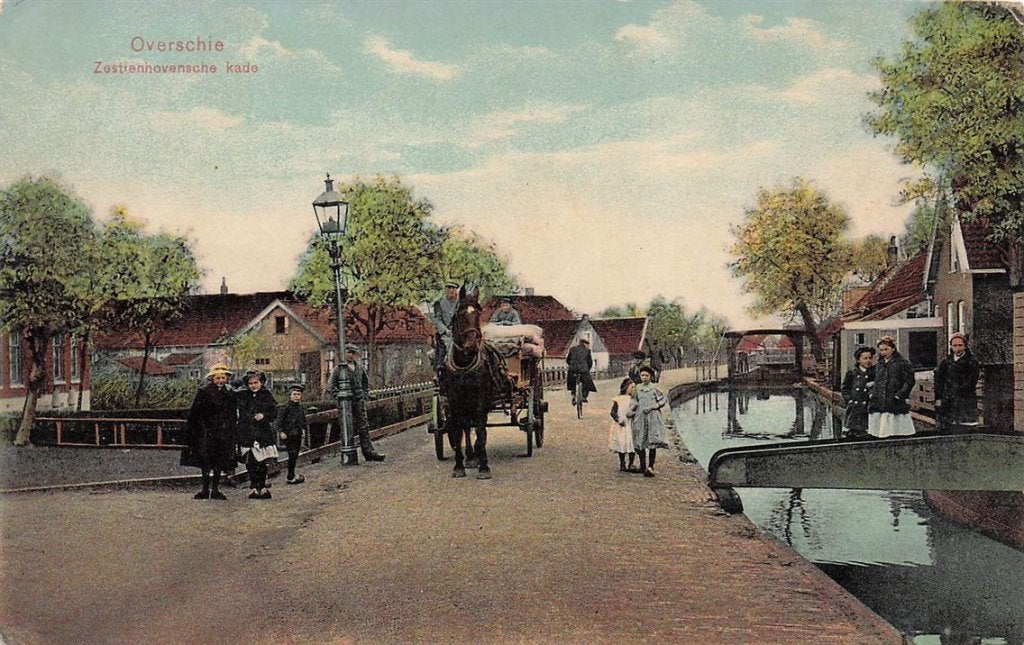 702-430-029 Overschie, Verzenden, Voor 1920, Zuid-Holland