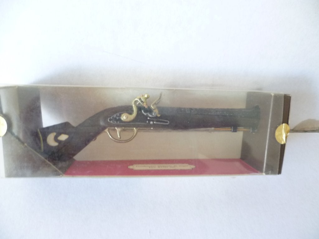 miniatuur 19cm lang geweer Trombonica Orientale da Pugno, Ophalen of Verzenden, Overige soorten, Overige gebieden, Miniatuur of Beeldje