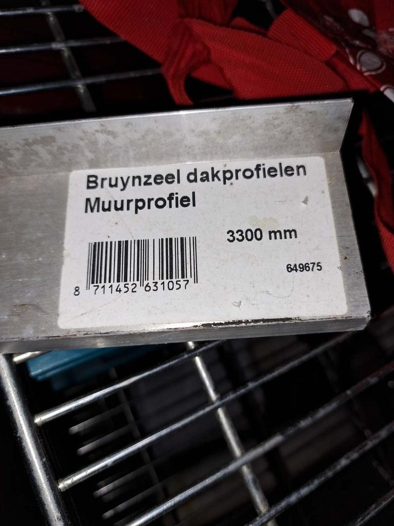 Bruynzeel Dak Muur profiel, Doe-het-zelf en Verbouw, Ophalen, Overige kleuren, Overige typen, Nieuw