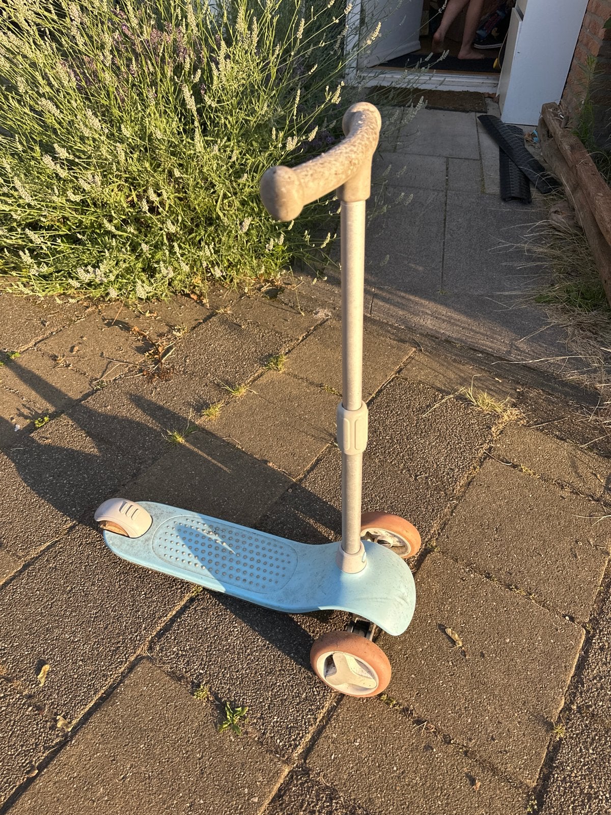 Kinderstep met 3 wielen - Blauw, Fietsen en Brommers, Ophalen, Gebruikt, Gewone step