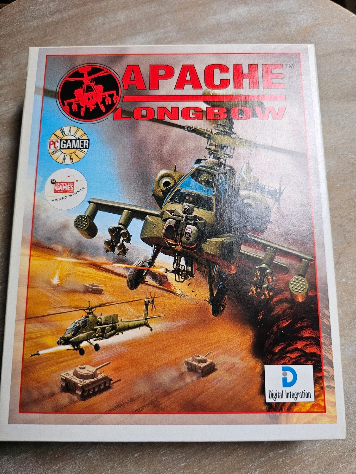 PC Game Apache Longbow - Compleet in originele doos, Gebruikt, 1 speler, Ophalen of Verzenden, Vanaf 12 jaar