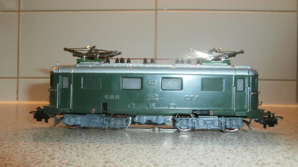 Marklin lok Zwitserland nr 3014, Wisselstroom, Locomotief, Ophalen of Verzenden, Zo goed als nieuw