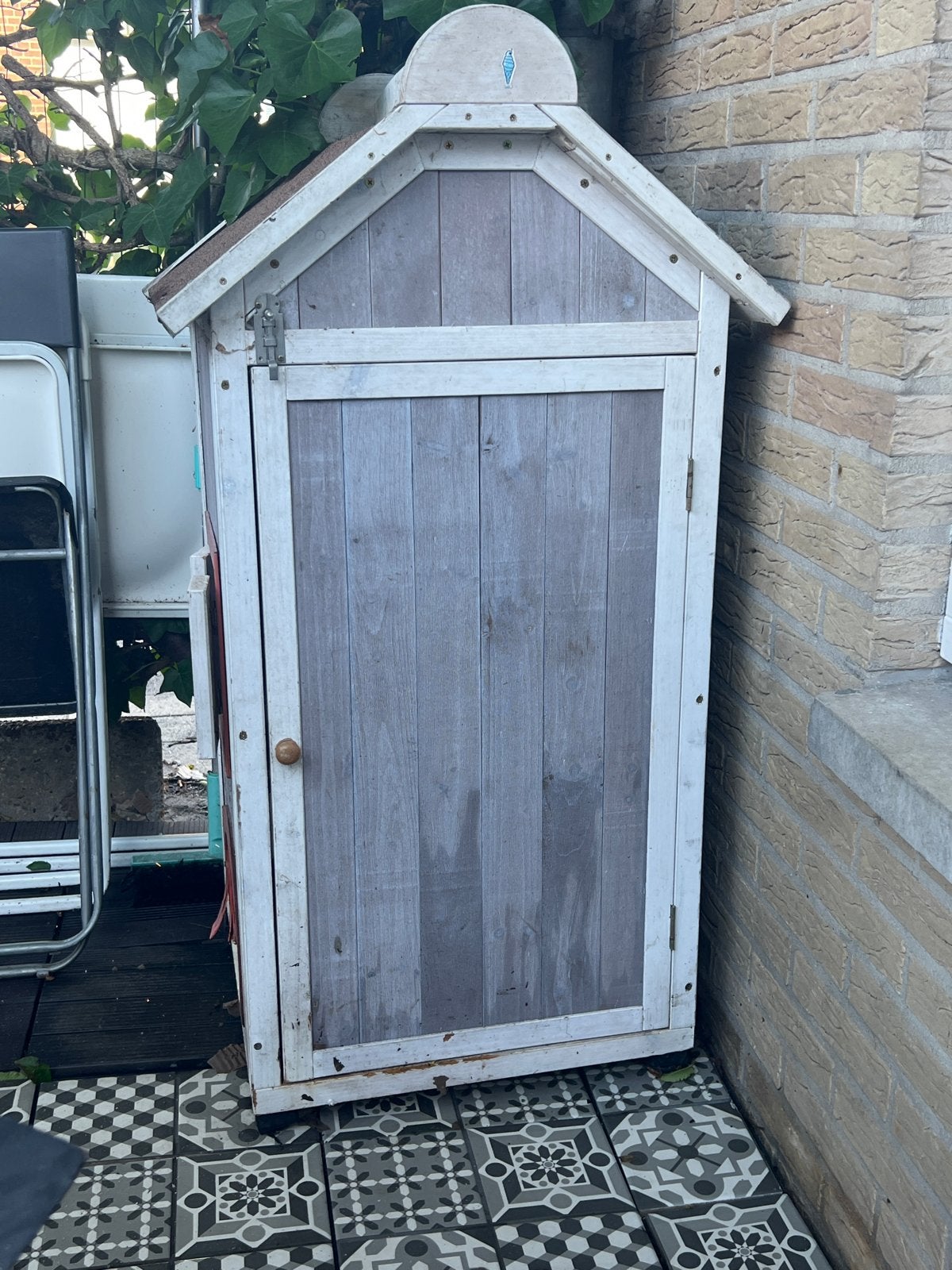 Leuk houten dierenverblijf / kattenhuis/konijnenhok met trap, Dieren en Toebehoren, Katten-accessoires, Ophalen