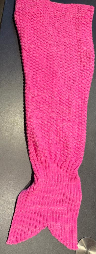 Roze zeemeermin deken - Heerlijk warm en knus!, Ophalen of Verzenden, Nieuw