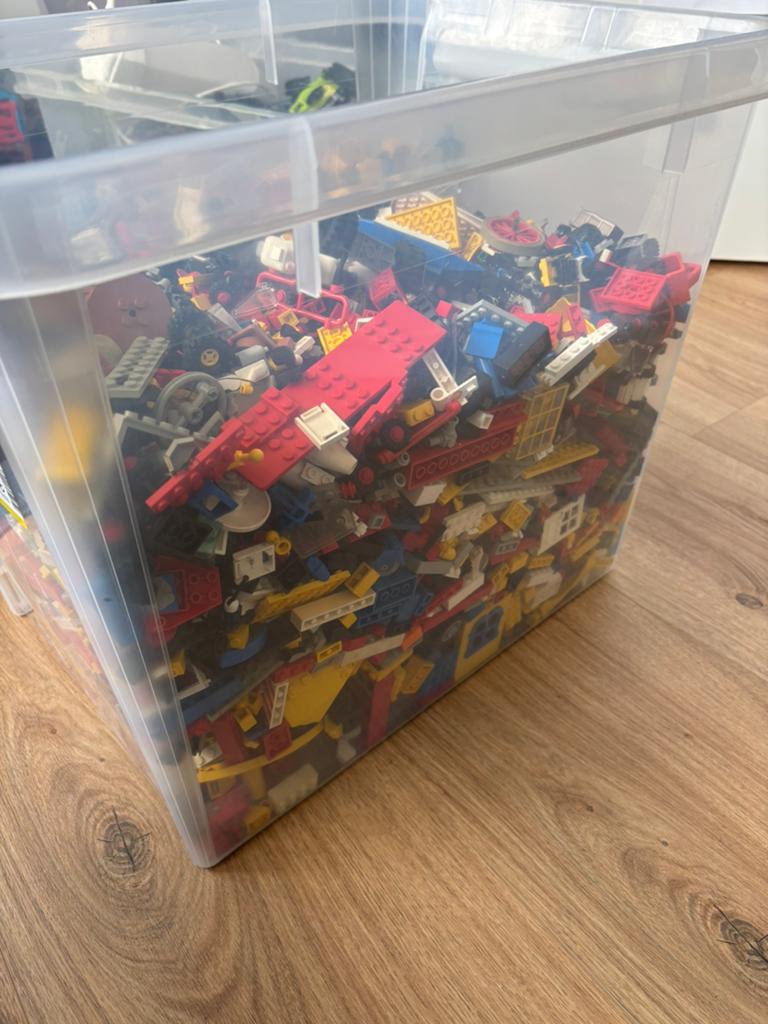 Ca. 10kg jaren 80/90 Lego, ongesorteerd, Ophalen, Gebruikt, Overige typen, Lego