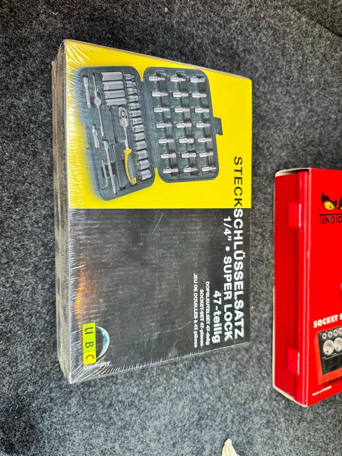 UBC Super tools Lock Doppelsleutelset 47-delig 1/4", Ophalen of Verzenden, Nieuw, Gereedschapsset, Overige merken