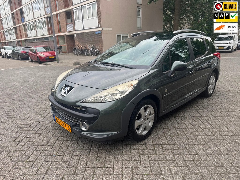 Peugeot 207 SW Outdoor 1.6 VTi XS, Auto's, Peugeot, Gebruikt, 4 cilinders, Handgeschakeld, 600 kg