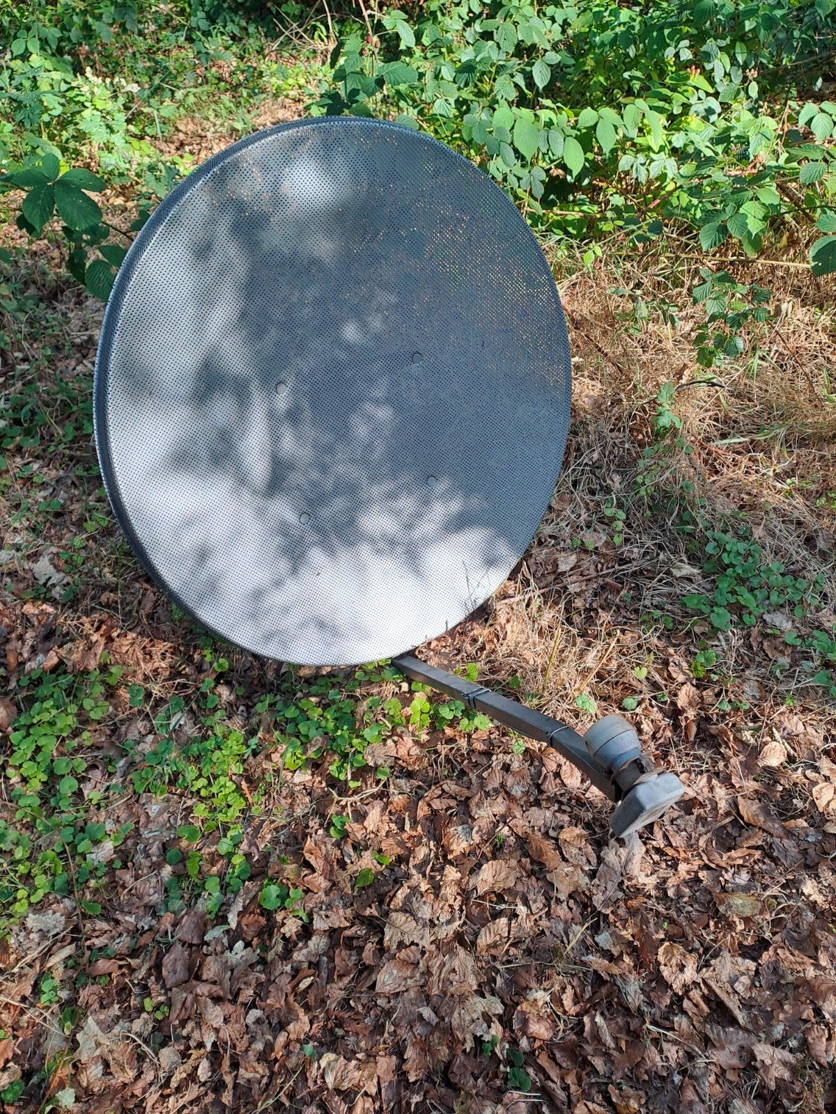 Schotelantenne met Humax IRCI-5400Zontvanger  afstands, Ophalen, Gebruikt, (Schotel)antenne, Humax