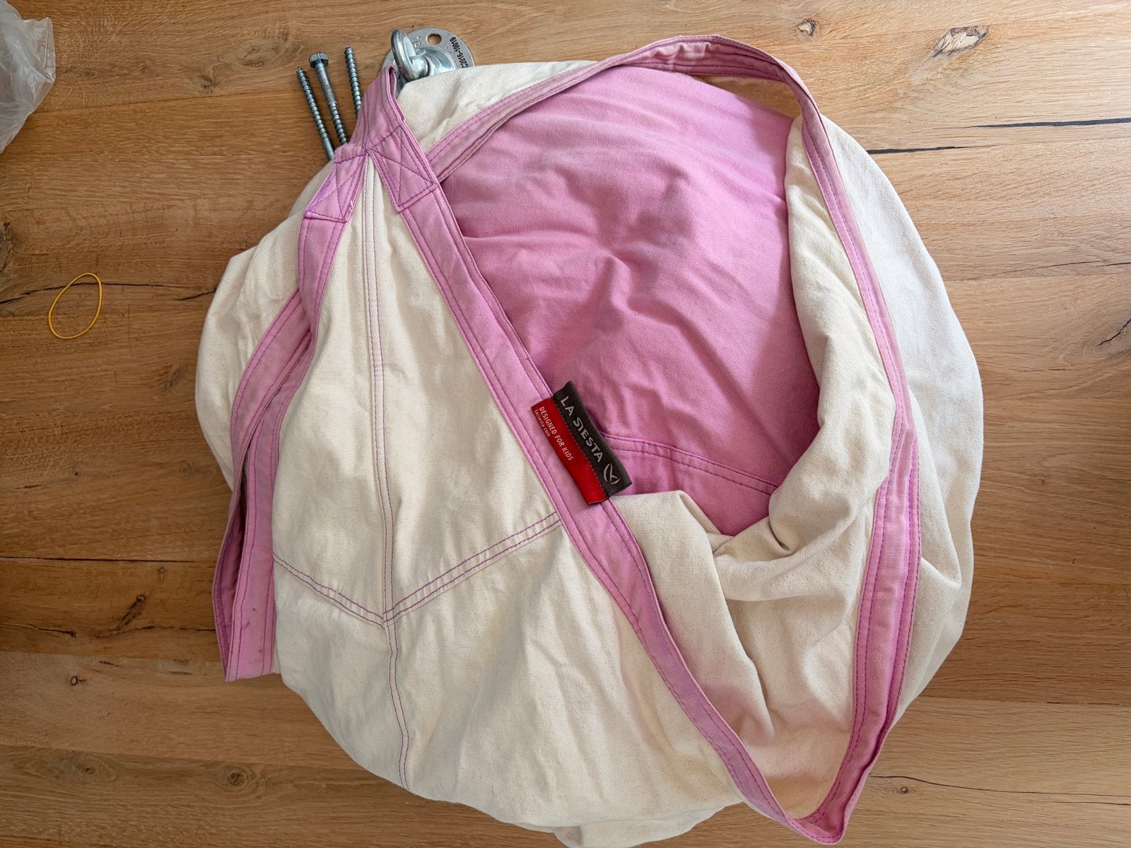 La Siesta Hangstoel/hanggrot/hangnest voor kinderen, Ophalen, Gebruikt