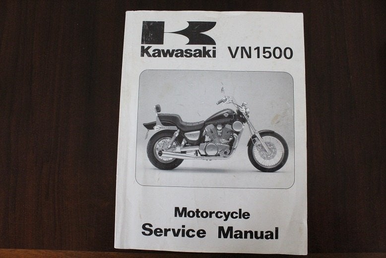Kawasaki VN1500 1987 - 1994 motorcycle service manual, Ophalen of Verzenden, Kawasaki