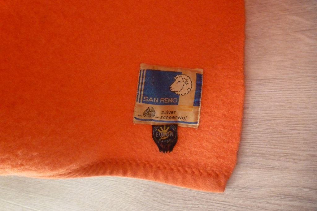 deken WOL  100% wollen deken 2 persoons persoon grote maat !, Ophalen, Overige kleuren, Tweepersoons, Deken of Dekbed