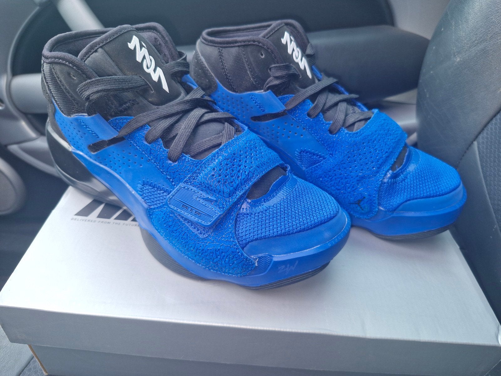 Nike Air Jordan Zion 2 - Blauw/Zwart Maat 40 Nieuw, Nieuw, Ophalen of Verzenden, Sneakers of Gympen, Nike Jordan