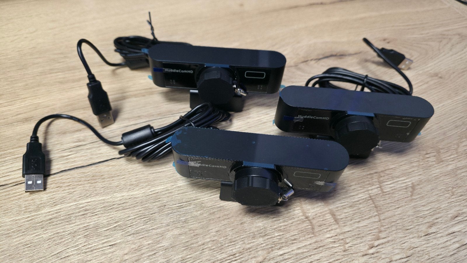 3x NIEUW HuddleCamHD Full HD USB-webcam – 104 groothoek, Computers en Software, Nieuw, Ophalen of Verzenden, Fotofunctie, MacOS
