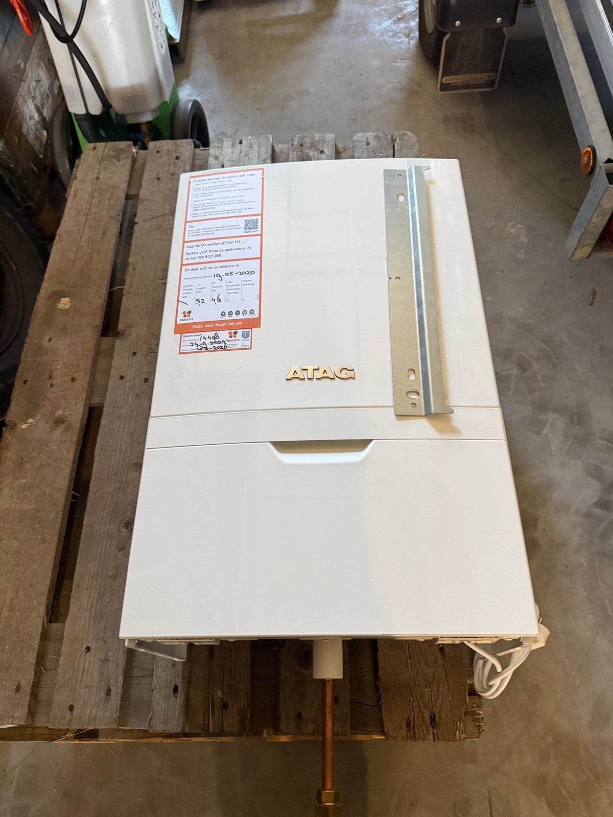 Vaillant hr combiketel, 30 tot 80 cm, Gebruikt, Cv-ketel of Combi-ketel, Minder dan 60 cm