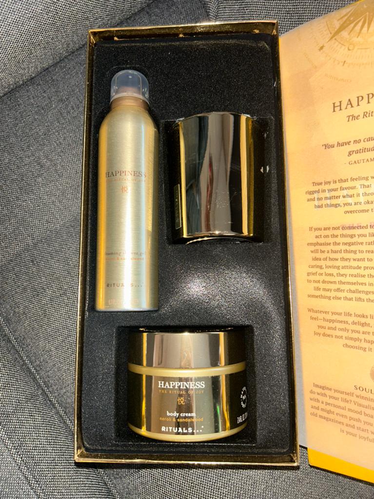 Ritual of Happinness giftset, Ophalen of Verzenden, Nieuw, Bad & Douche