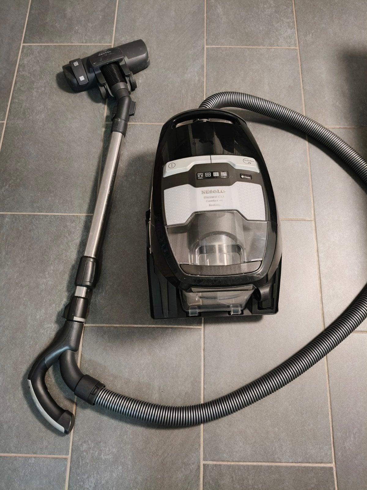 Miele Blizzard CX1 Comfort Ecoline zonder zak, Gebruikt, Inclusief accessoires, Ophalen of Verzenden, Miele