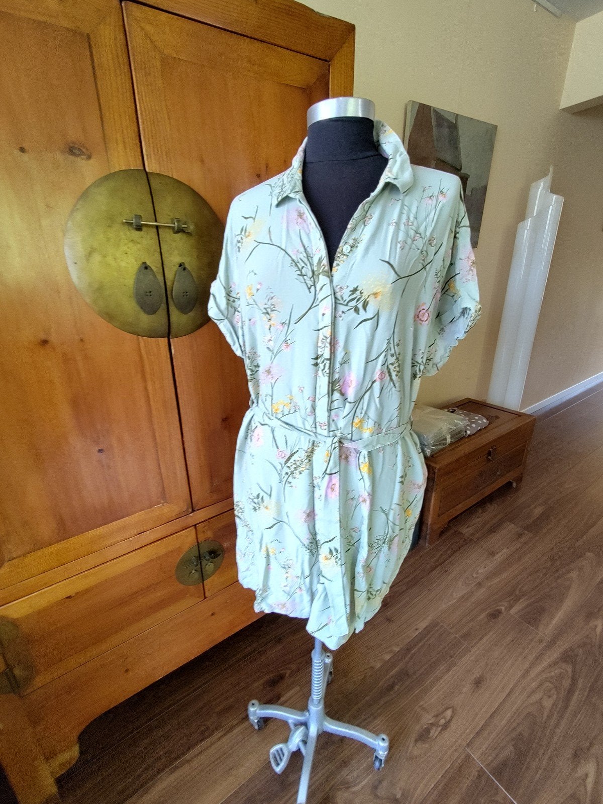 Vero Moda Bloemenprint Jurk - Maat XXL, Kleding | Dames, Jurken, Meerkleurig, Vero Moda, Maat 46/48 (XL) of groter, Ophalen of Verzenden