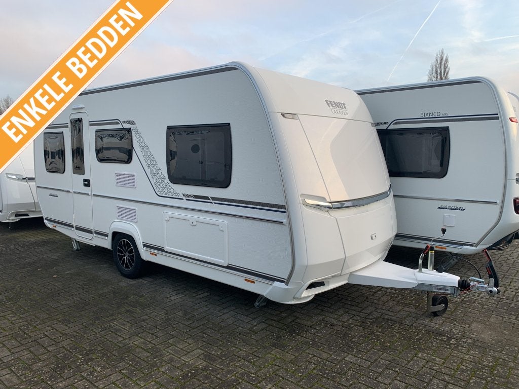 Fendt Bianco Selection 465 TG Model 2026, Caravans en Kamperen, Caravans, Standaardzit, Bedrijf, Fendt, Schokbreker