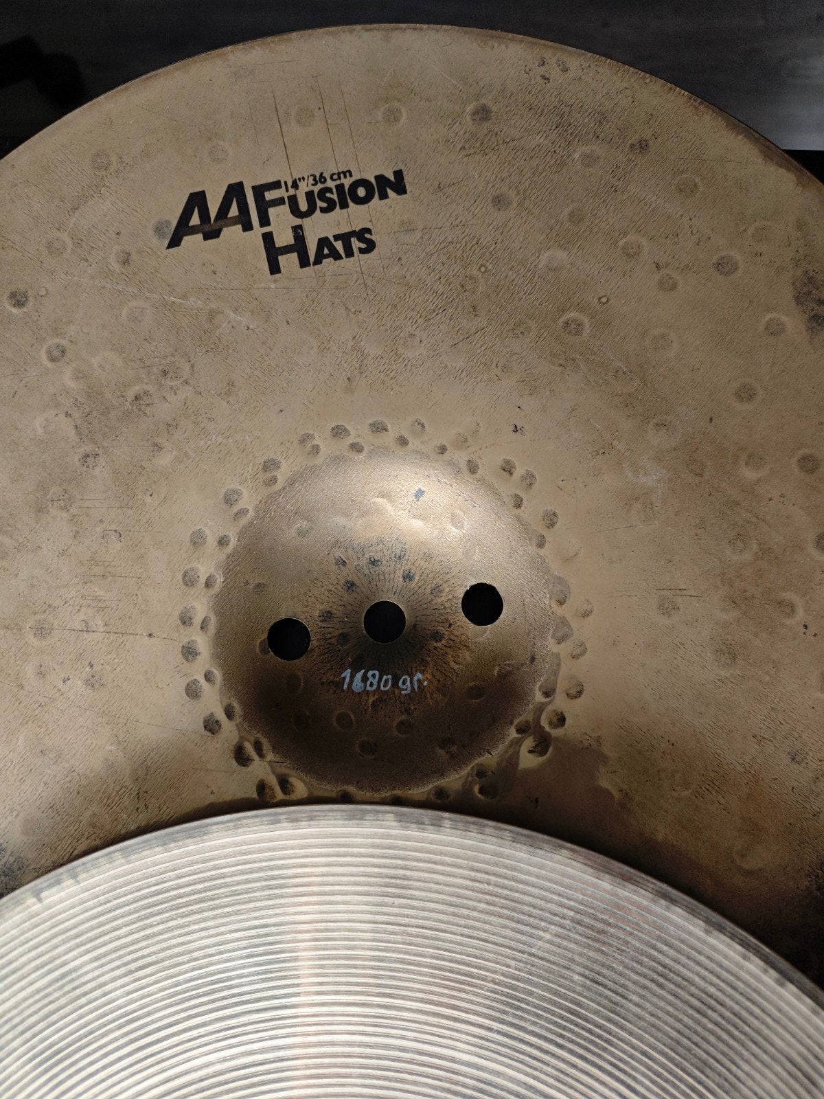 Sabian AA Fusion Hihats 14 inch, Ophalen of Verzenden, Gebruikt, Overige merken