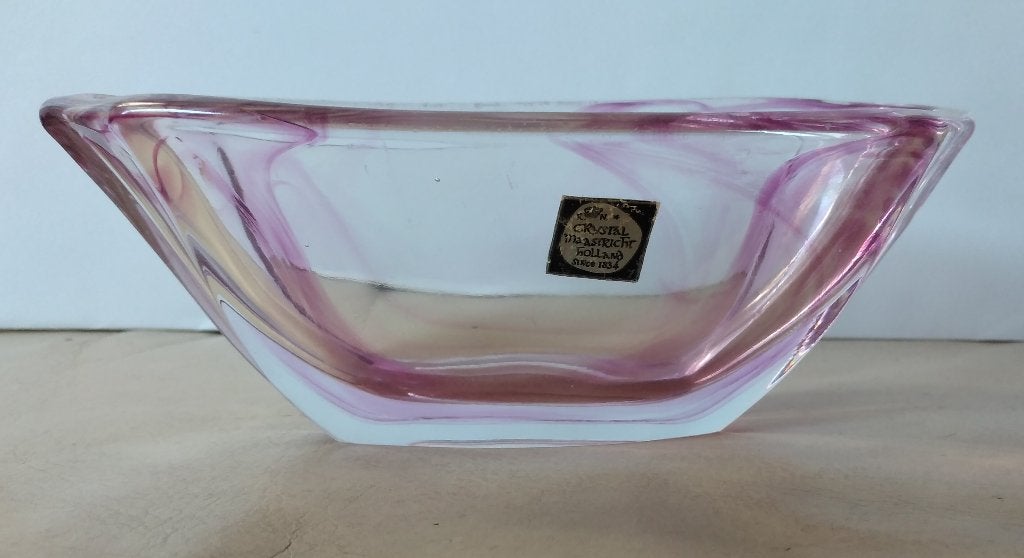Kristallen schaaltje Crystal Maastricht, Ophalen of Verzenden