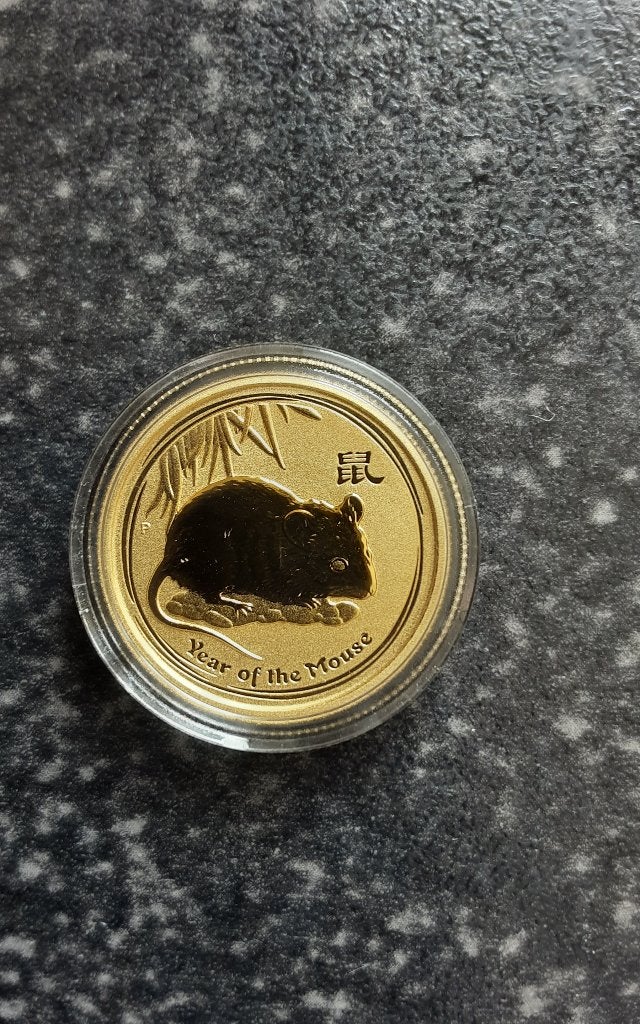 Gouden Lunar II (2008), Ophalen of Verzenden, Goud