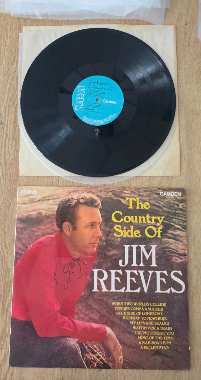 Jim Reeves - The Country Side Of Jim Reeves LP, Gebruikt, Ophalen of Verzenden, Inclusief doosje, Country