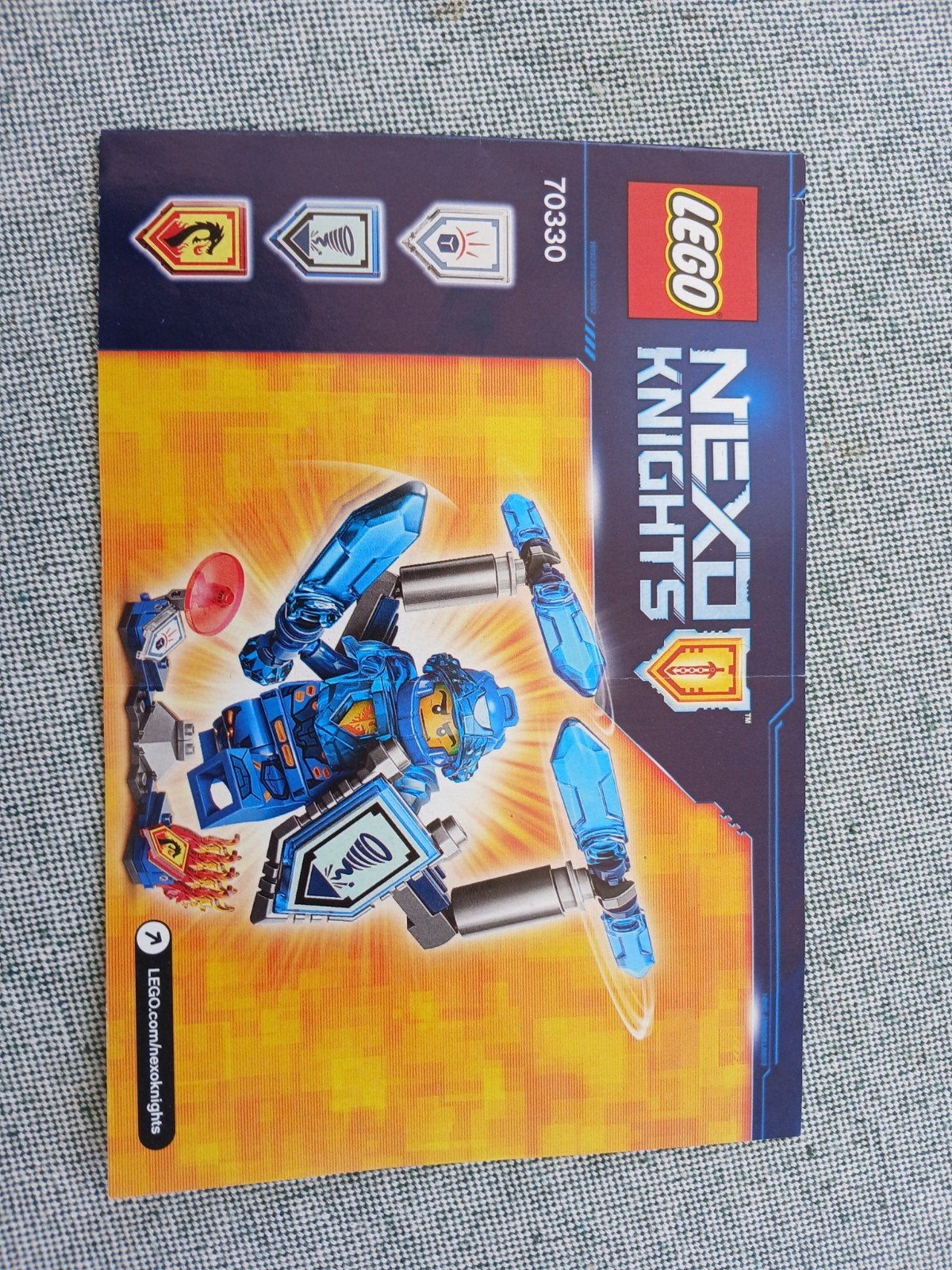 Lego Nexo Knights 70330 Ultimate Clay, Kinderen en Baby's, Speelgoed | Duplo en Lego, Lego, Compleet, Ophalen of Verzenden, Zo goed als nieuw