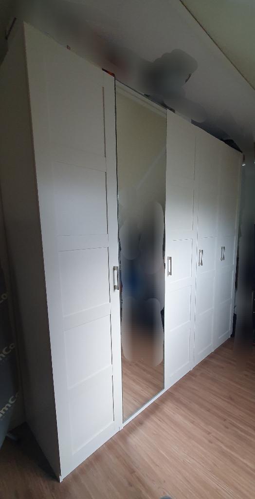 IKEA Pax Bergsbo deuren wit 4x, Ophalen, Overige materialen, Gebruikt, 200 cm of meer