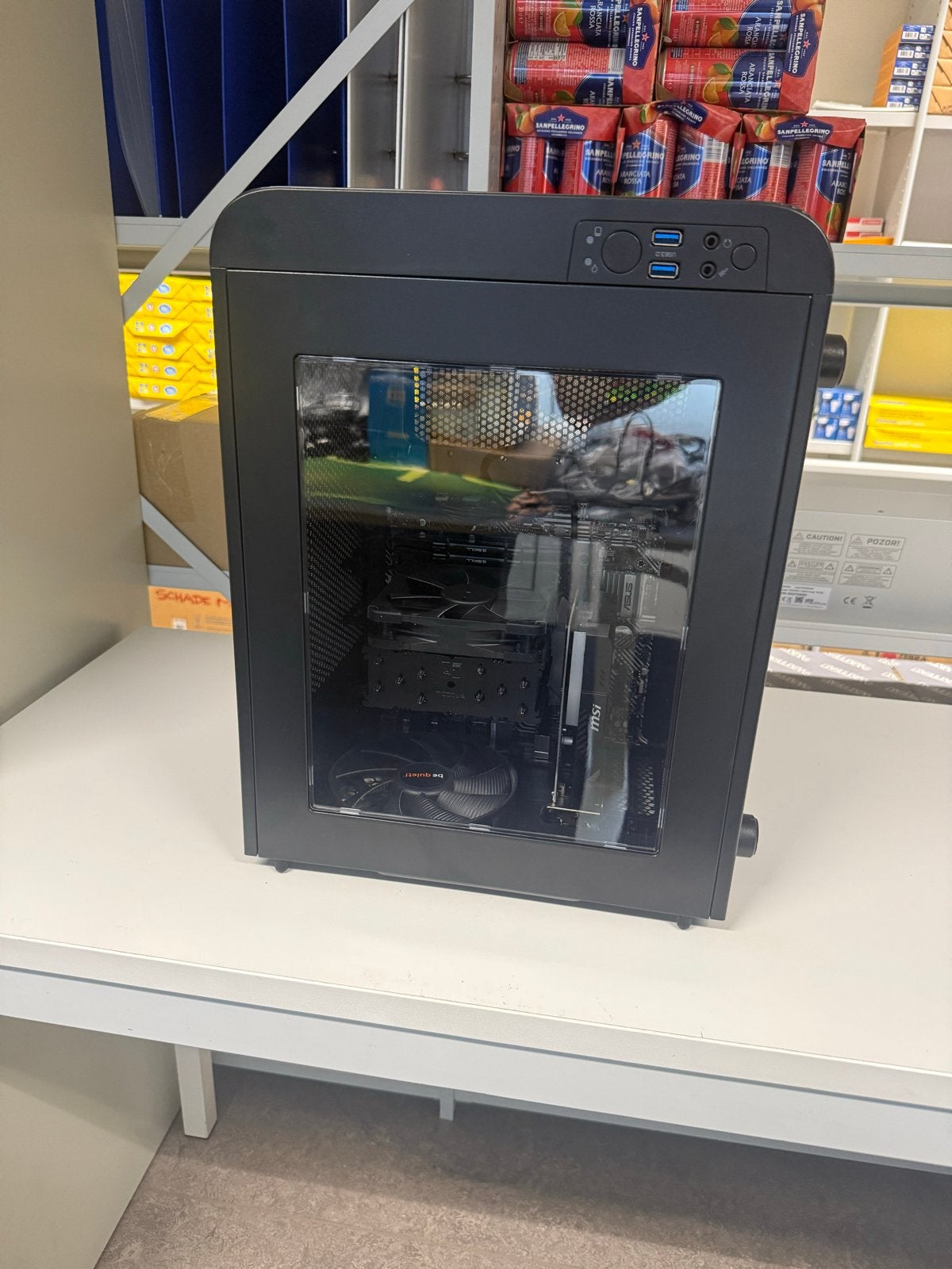Zo goed als nieuw - PC met MSI videokaart en Thermaltake, Ophalen, Zo goed als nieuw, Gaming, SSD