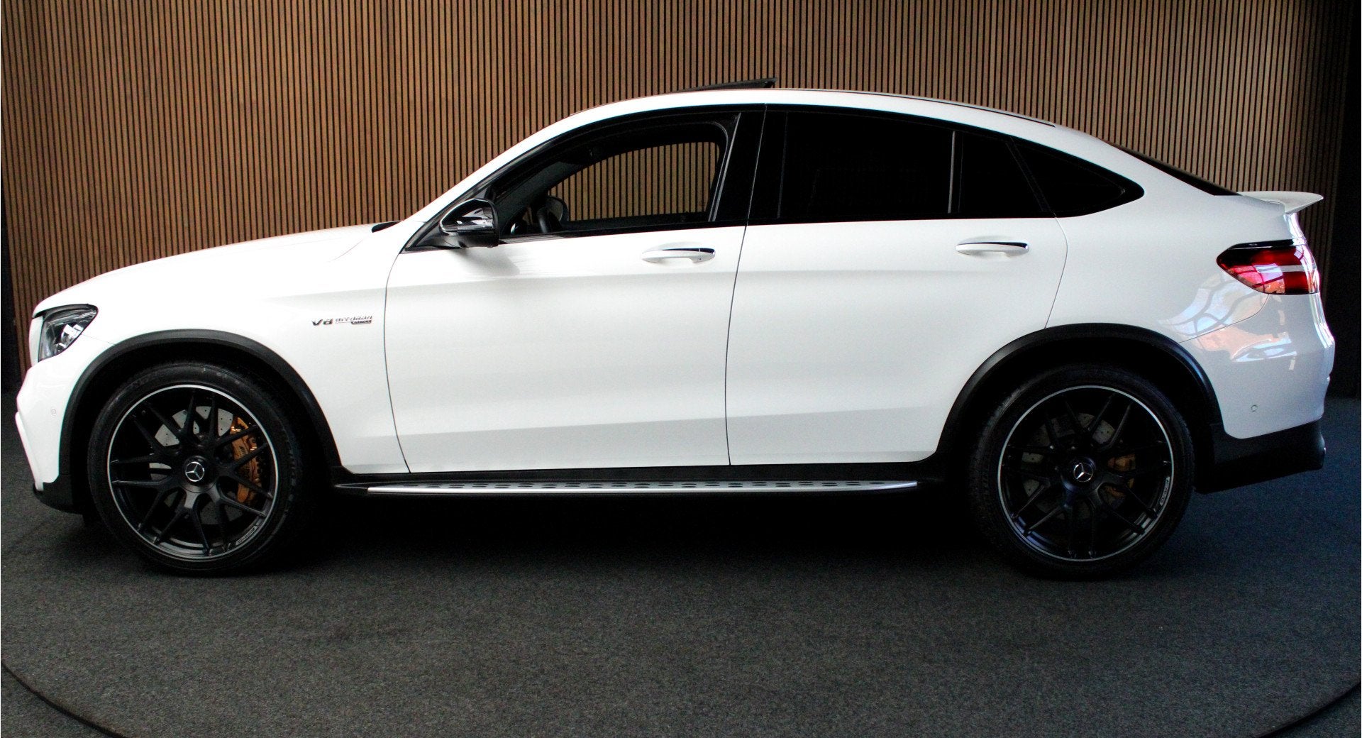 Mercedes-Benz GLC Coupé AMG 63 S 4M+ Ceramic Burmester 360, Automaat, Gebruikt, 510 pk, Wit