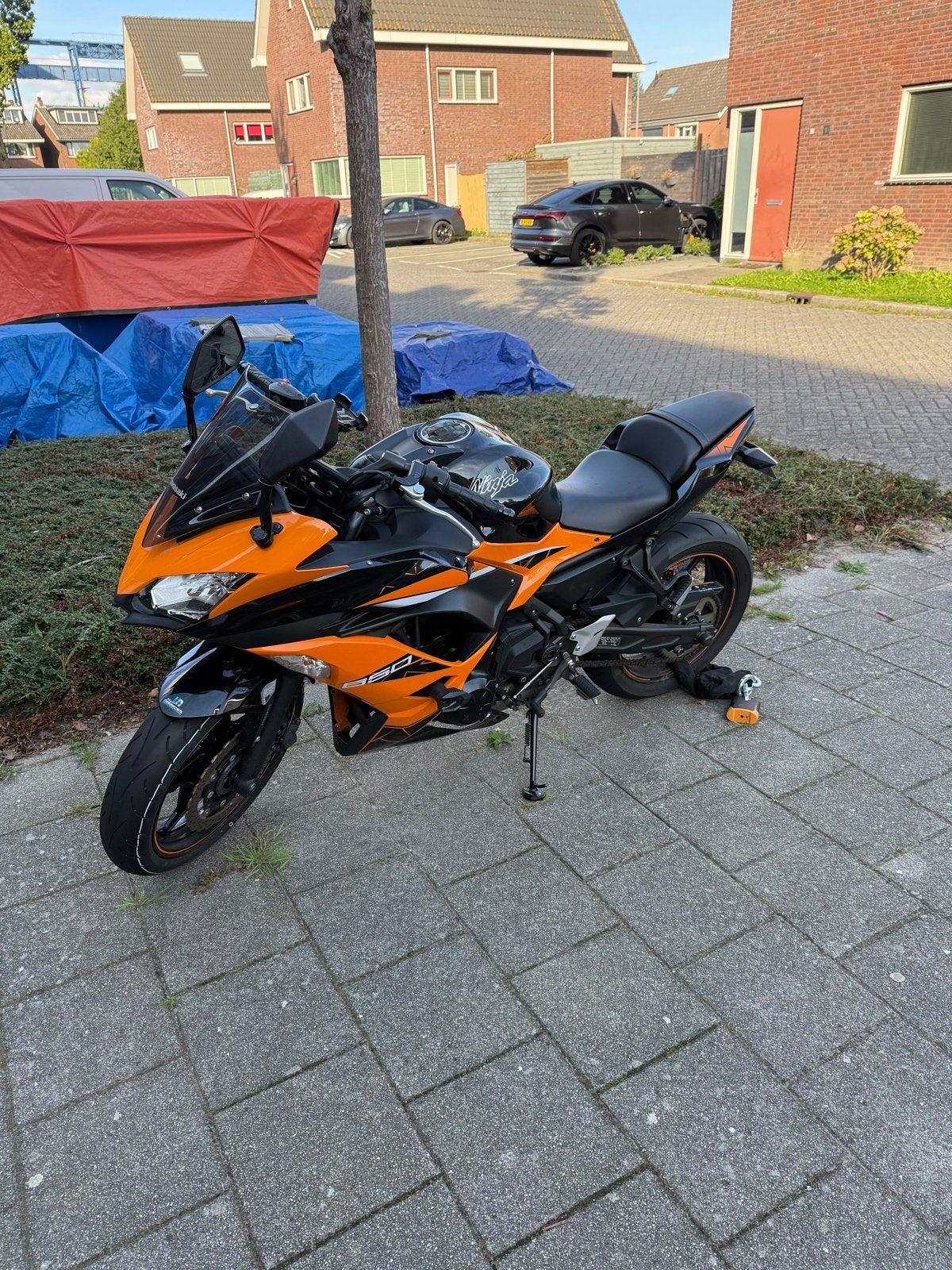 Kawasaki Ninja 650 2020 A2 met Akrapovic uitlaat, Motoren, 2 cilinders, Gebruikt, Meer dan 35 kW, Minimaal motorrijbewijs A2