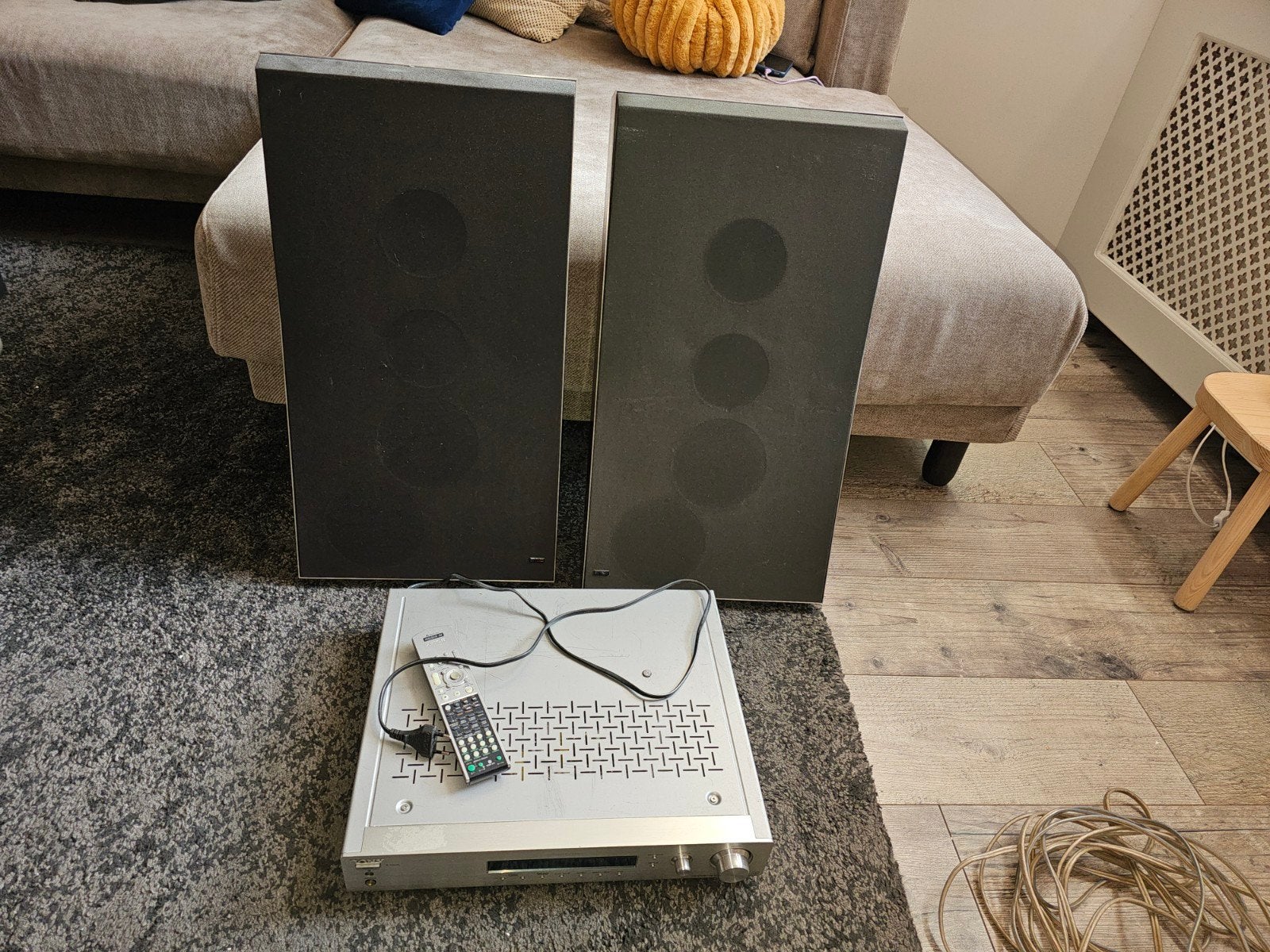 Sony STR-DN850 Receiver met B&O Beovox P45 Speakers, Ophalen, Gebruikt, Losse componenten, Bang & Olufsen