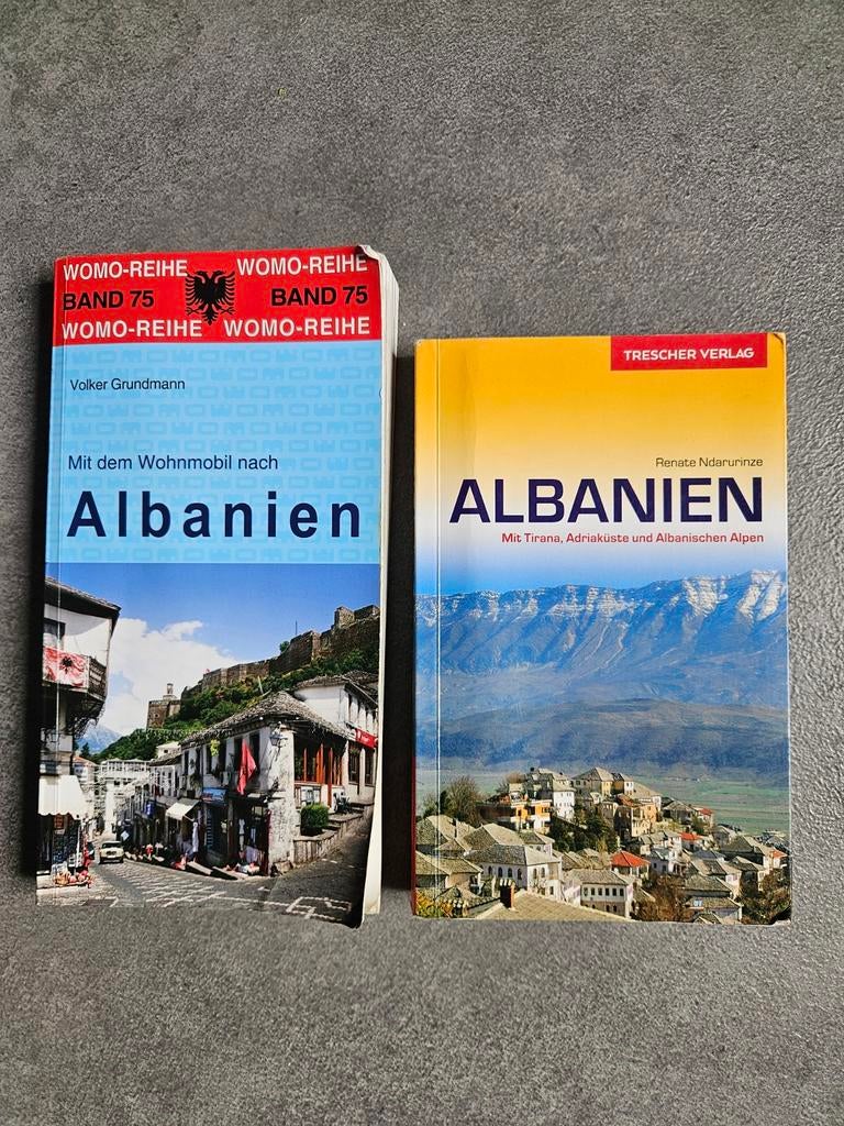 Reisgidsen Albanië: Womobil & Algemeen, Volker Grundmann, Renate Ndarurinze, Europa, Ophalen of Verzenden, Reisgids of -boek