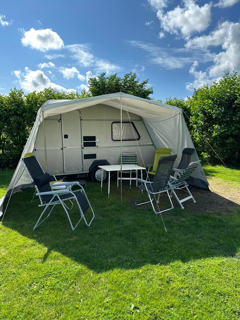 Caravan Kip 34 deLuxe, Kip, Kachel, Dwarsbed, Particulier