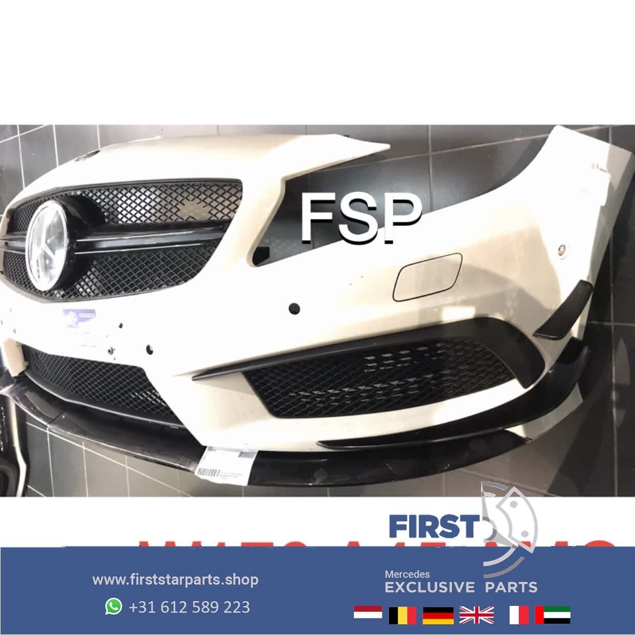 W176 A45 AMG PAKKET ORIGINEEL Mercedes A Klasse WIT AERO PER, Auto-onderdelen, Carrosserie en Plaatwerk, Gebruikt, -, Ophalen of Verzenden